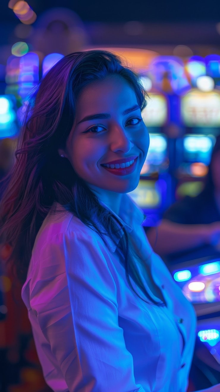 Layar Mega Moolah dengan simbol Afrika dan jackpot progresif
